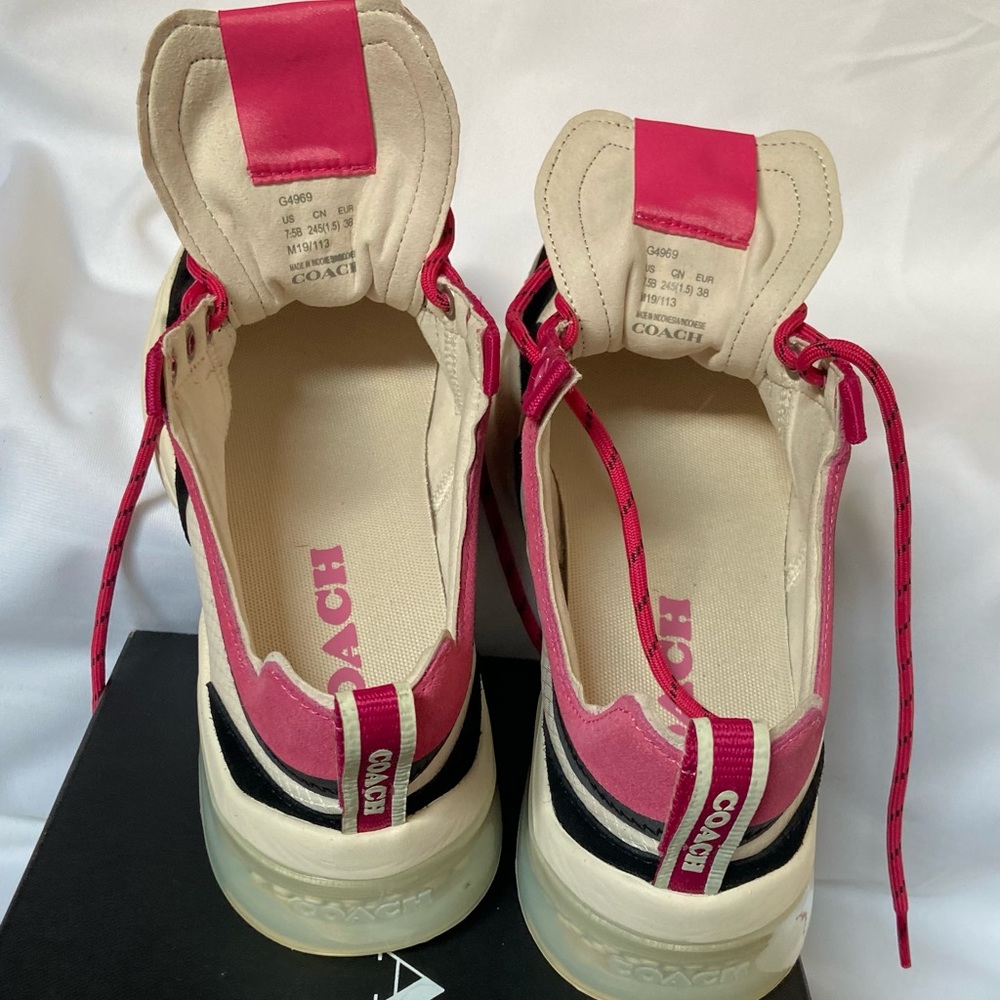 Coach Citysole Lace-up Runner Sneaker.Size 7.5B - Picture 6 of 7